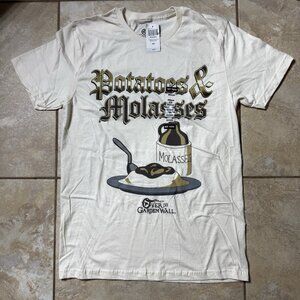 Over The Garden Wall Potatoes & Molasses T-Shirt MEDIUM New With Tags